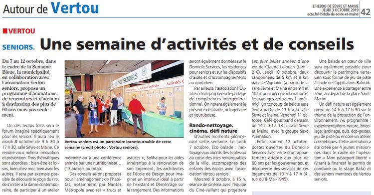 HSM Article du 031019 Semaine Bleue